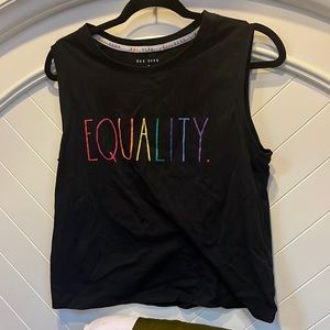 Rae Dunn limited edition equality lgbtq tank top